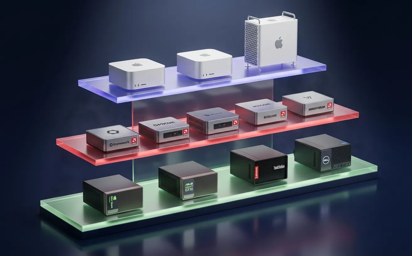 Strix Halo, DGX Spark, M3 Ultra: choosing a local-AI workstation in 2026